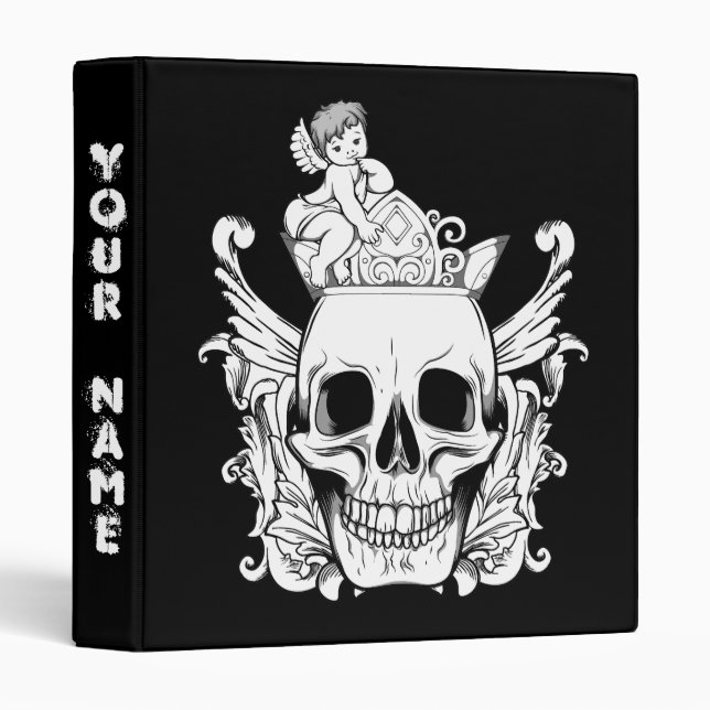 Vector Binder: The Skull Binder (Front/Spine)