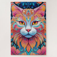 Vector Cat Jigsaw Puzzle