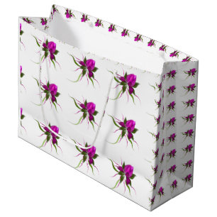 Vector Flower Tiled Large Gift Bag