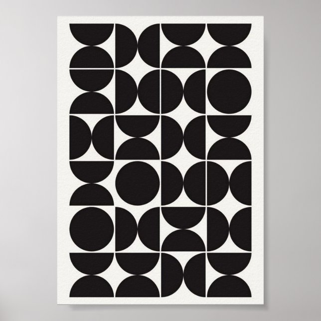 Vector geometric pattern poster (Devant)