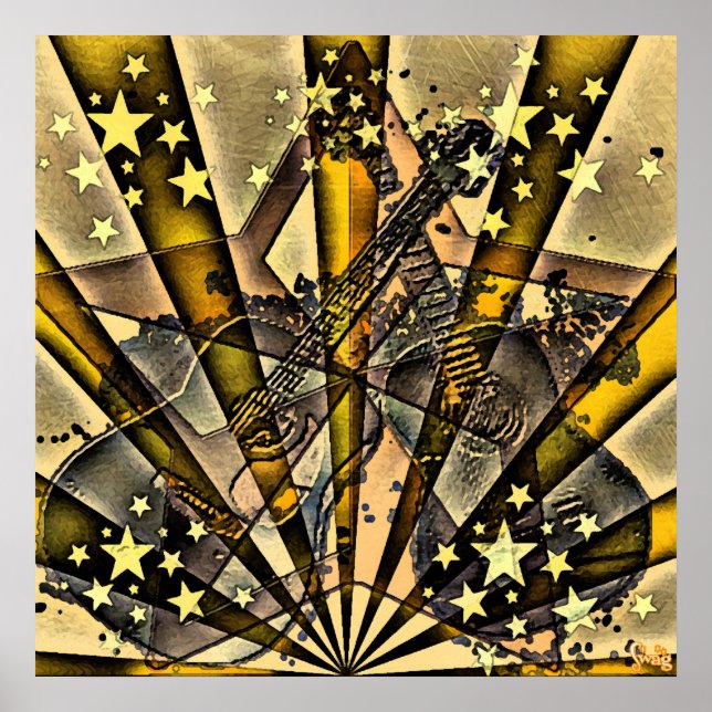 Vector Guitars Poster (Front)