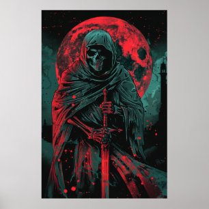 Vector Illustration for Screen Printing of a Horse Poster