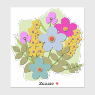 Vector illustration of flower bouquet