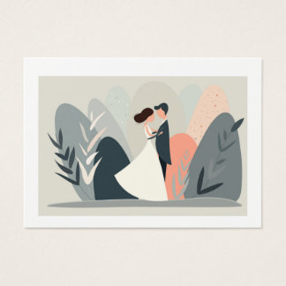 vector illustration on romantic and wedding theme
