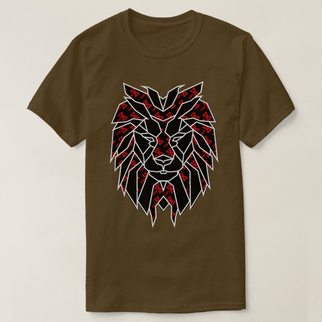 Vector Lion  T-Shirt (Design Front)