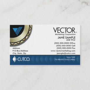 Vector Marketing Business Card