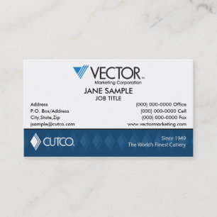 Vector Marketing Business Card