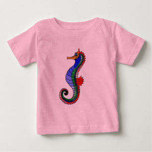 Vector - Seahorse Baby T-Shirt