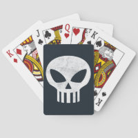 Vector Skull Distressed
