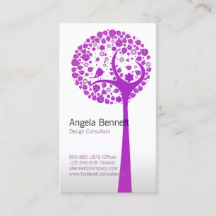 Vector Tree Nature Business Card