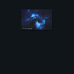 Vectors Canvas Print<br><div class="desc">Space,  one million light-years from Earth. Stars and nebulae in the dark void. Customize by adding your own text.</div>
