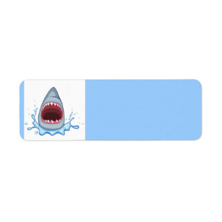 vectorstock_383155 Cartoon Shark Teeth hungry
