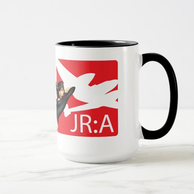 Vécu sans tasse 'John Ross American de crainte (Droite)