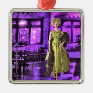 Veda in MatisseFashion: San Francisco in Purple Metal Ornament