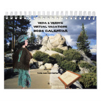 VEDA & VERDI'S VIRTUAL VACATIONS 2024 CALENDAR