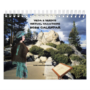 VEDA & VERDI'S VIRTUAL VACATIONS 2026 CALENDAR