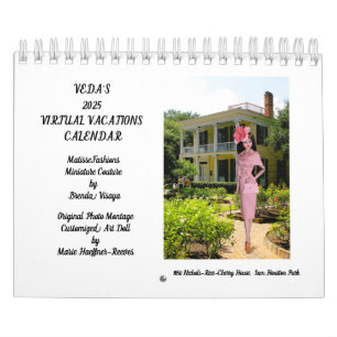 Veda's Virtual Vacations in MatisseFashions 2025 Calendar