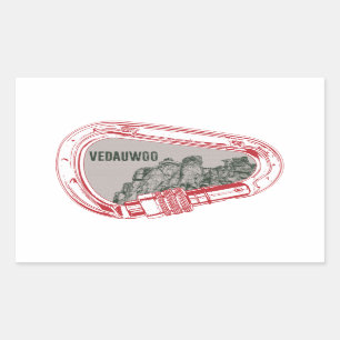 Vedauwoo Climbing Carabiner Sticker