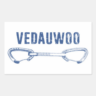 Vedauwoo Climbing Quickdraw Sticker