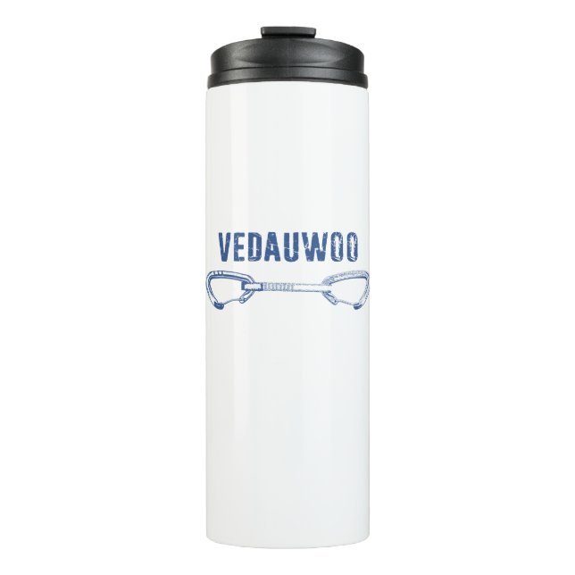 Vedauwoo Climbing Quickdraw Thermal Tumbler (Front)