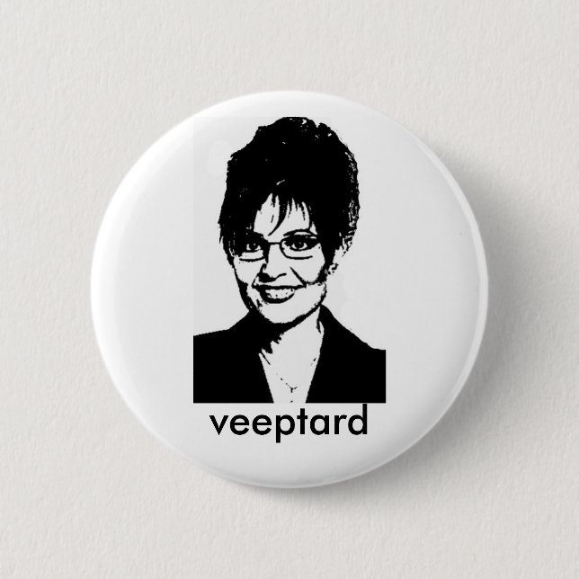 veeptard, veeptard 2 inch round button (Front)