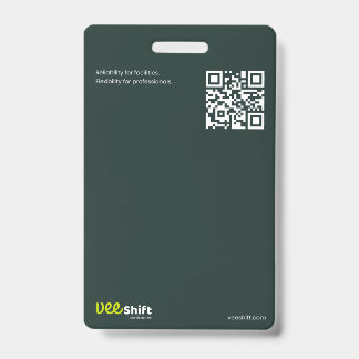Veeshift ID Badge