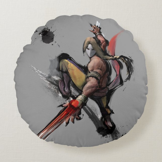 Vega Claw Round Pillow (Front)