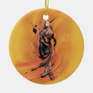 Vega Standing Ceramic Ornament