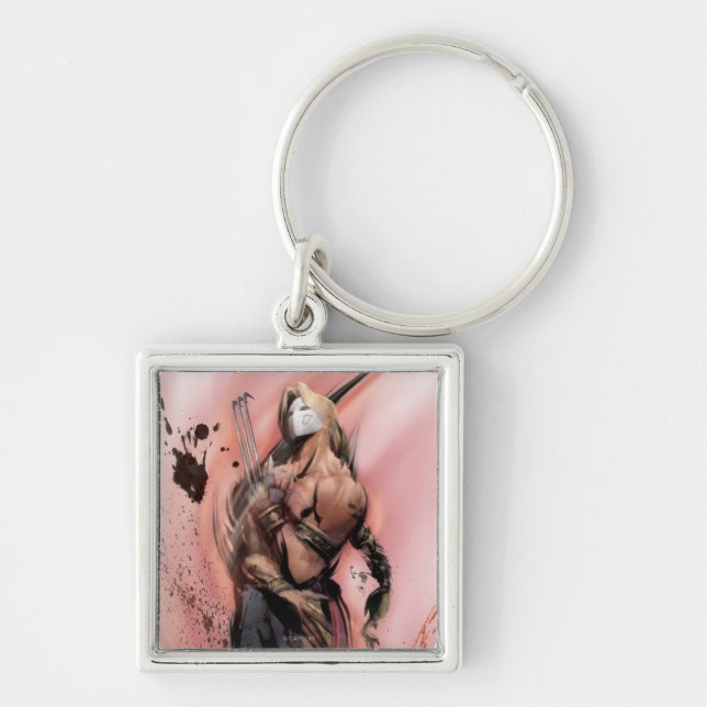 Vega Standing Keychain (Front)