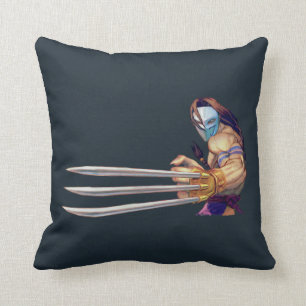 Vega With Claws Throw Pillow