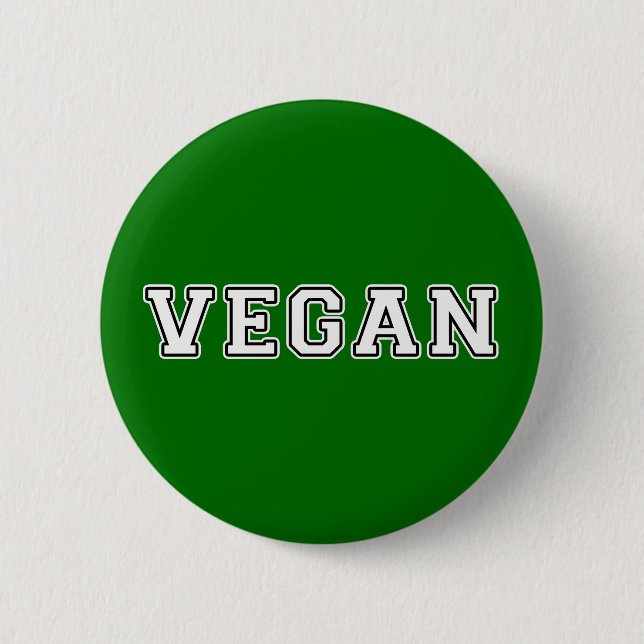 Vegan 2 Inch Round Button (Front)