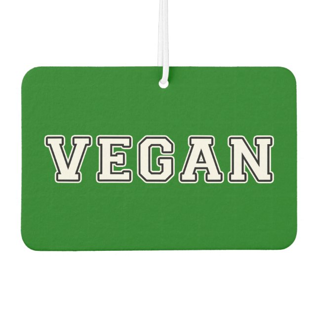 Vegan Air Freshener (Front)
