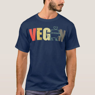 Vegan Animal Lover Vegetarian Foodie For Vegetable T-Shirt