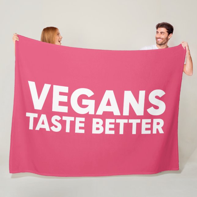 Vegan Appeal Fleece Blanket (In Situ)
