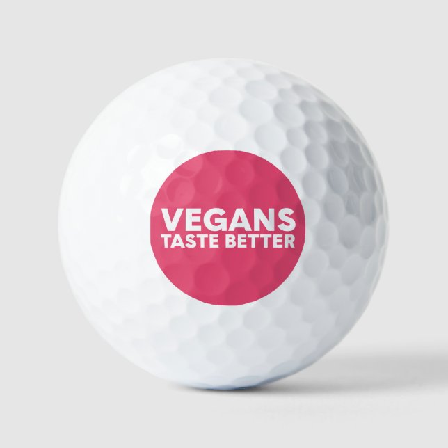 Vegan Appeal Golf Balls (Front)