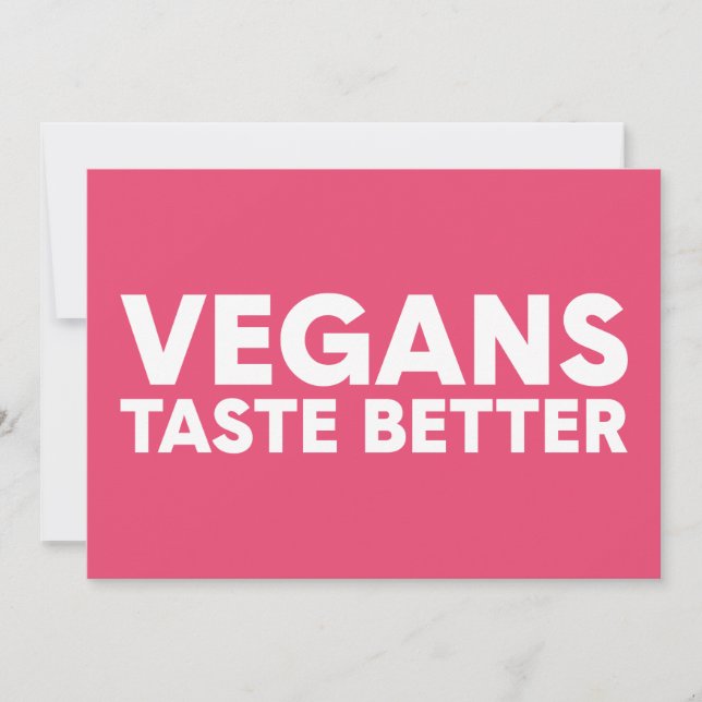 Vegan Appeal Invitation (Front)