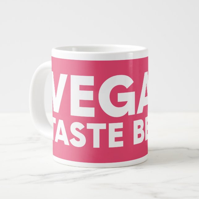 Vegan Appeal Large Coffee Mug (Front Left)