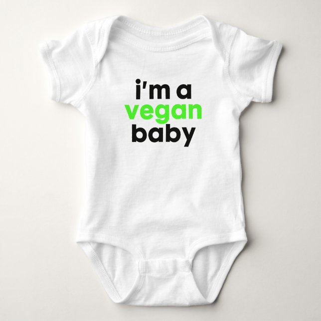Vegan Baby Romper Playsuit (Front)