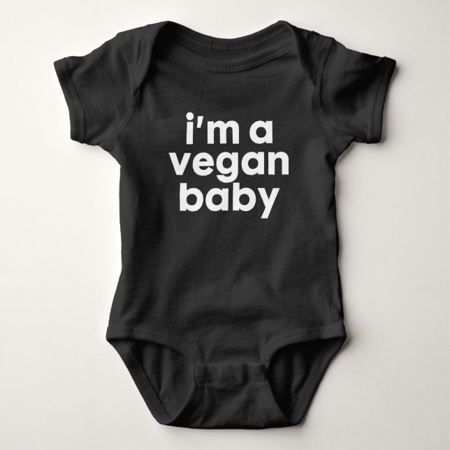 Vegan Baby Romper Playsuit (Front)