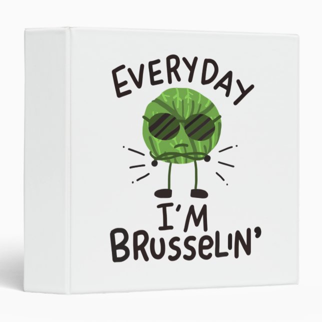 Vegan Brussels Sprouts Binder (Front/Spine)