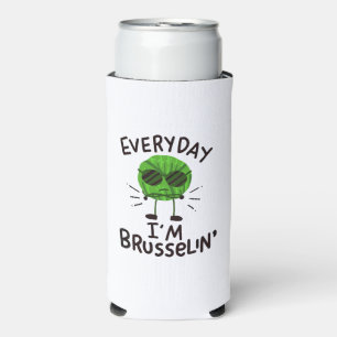 Vegan Brussels Sprouts Seltzer Can Cooler