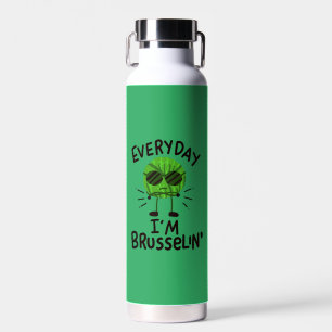 Vegan Brussels Sprouts Water Bottle
