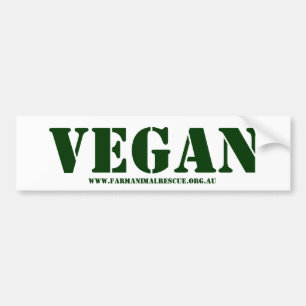 Vegan Bumper Sticker