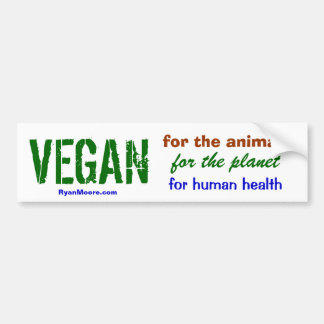 VEGAN BUMPER STICKER