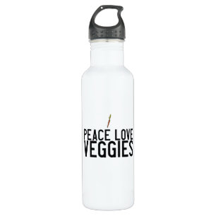 Vegan Carrot Gift 710 Ml Water Bottle
