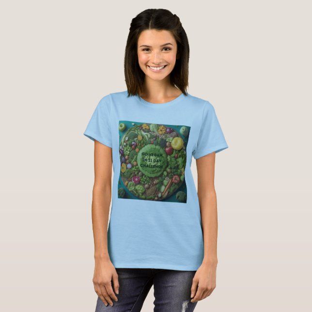 Vegan Challenge T-Shirt (Front Full)