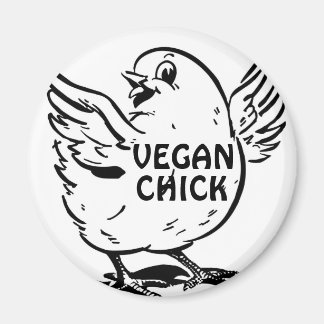 Vegan Chick Magnet