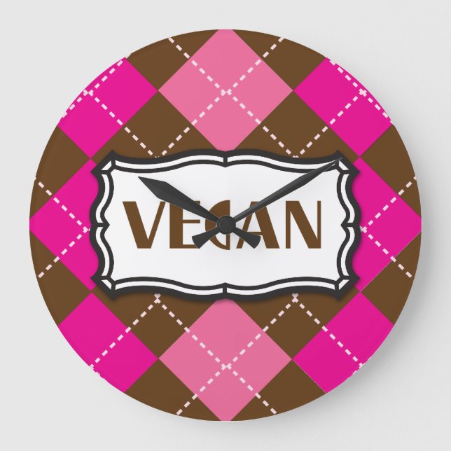 Vegan Clock (Front)