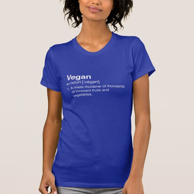 Vegan Definition T-Shirt (Front)