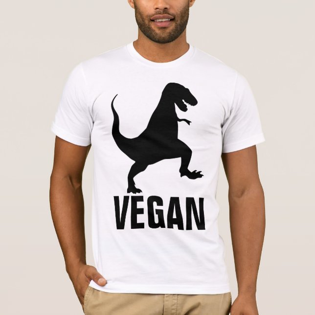 VEGAN DINOSAUR t-shirts (Front)